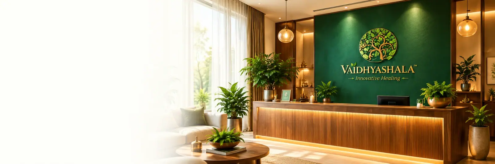 Vaidhyashala Clinic - Rooted in Ayurveda. Dedicated to your care.