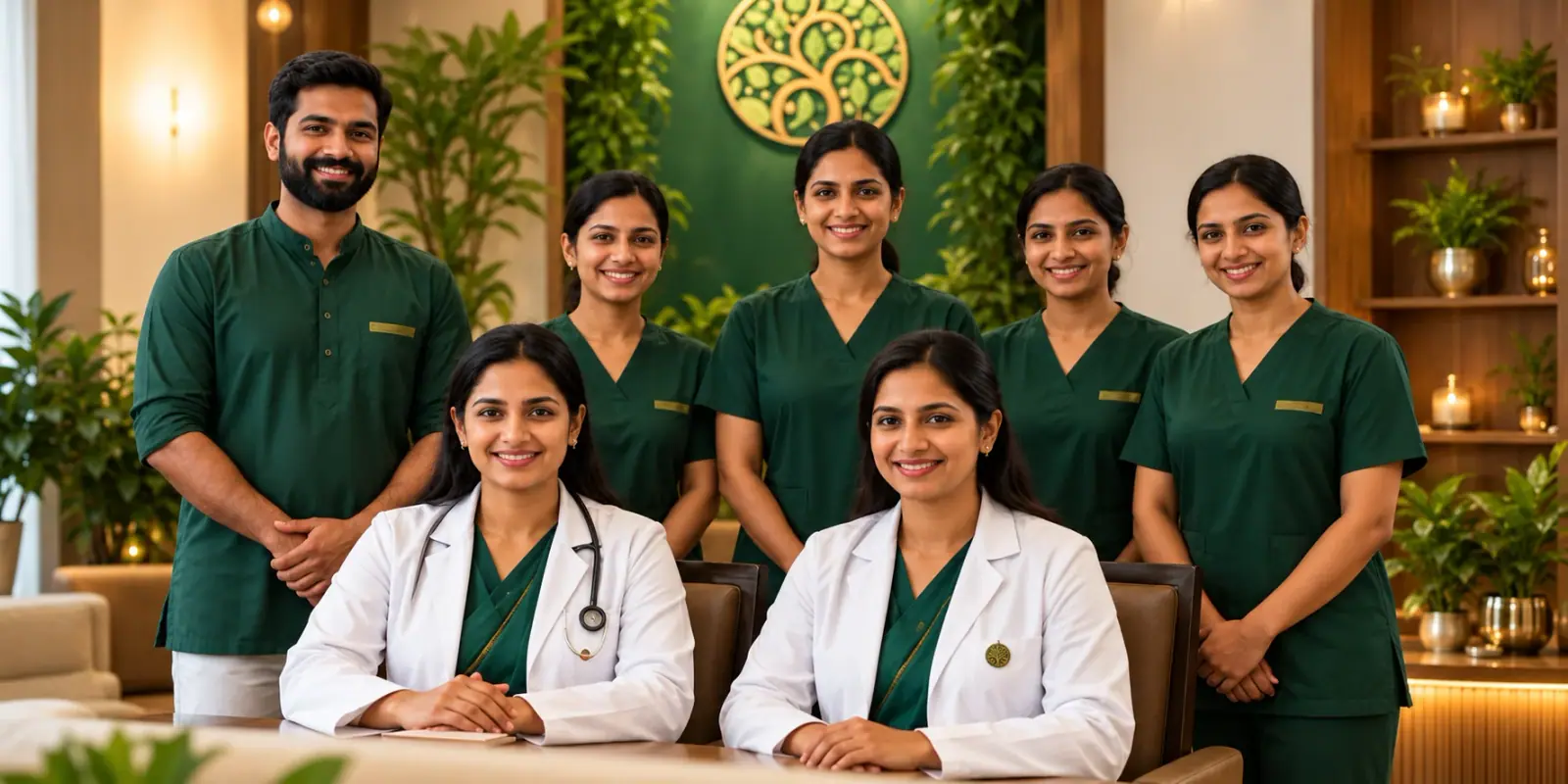 The Vaidhyashala Clinical Team of Ayurvedic Doctors and Practitioners