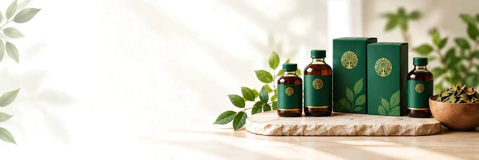 Authentic Ayurvedic medicines, therapy oils and wellness formulations