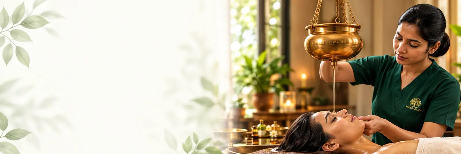 Traditional therapies. Personalised care. - Panchakarma at Vaidhyashala